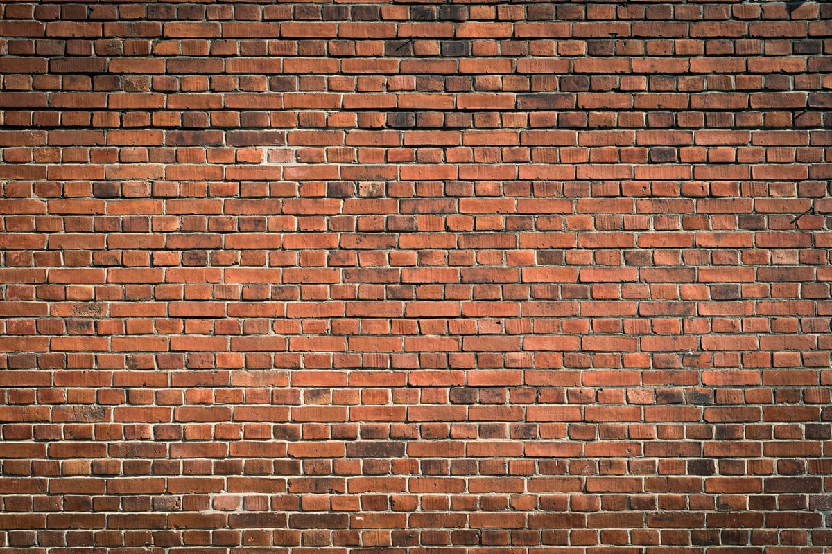 Professional brickwork construction with clean brick wall pattern