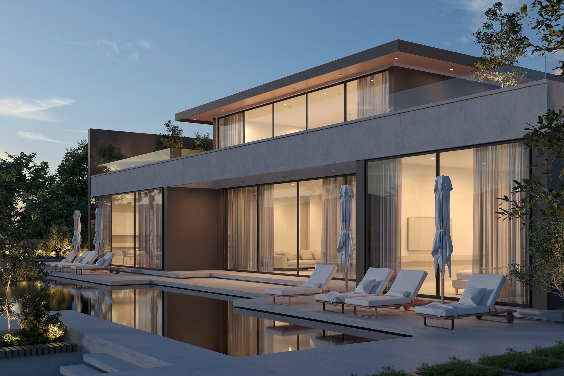 Luxury villa with pool